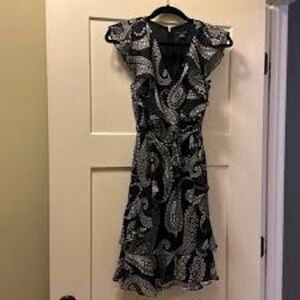 AllSaints Lani Kashmir Paisley Print Mini Day Dress